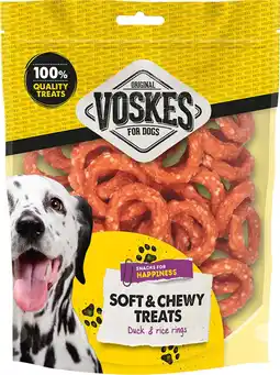 Intratuin Voskes kauwring eend met rijst 400 g aanbieding