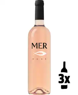 Wijnvoordeel 3 flessen MER Rosé Probeerpakket aanbieding