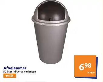 Action Afvalemmer aanbieding