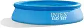 Bol.com Intex Easy Set Opblaaszwembad Set - Ø 244 x 61 cm met filterpomp aanbieding