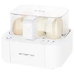 Bol.com Emerio Smart Eierkoker EB-115560.12 - Drie gaarstanden, met spraakuitvoer (duits), Wit aanbieding