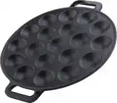 Bol.com Poffertjespan, 25 cm, Gietijzer, Emaille - HKS Selection aanbieding