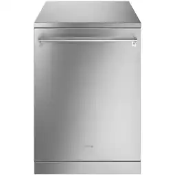 Expert Smeg LVS345BQSTX Vrijstaande vaatwasser Grijs aanbieding