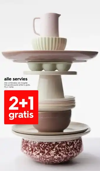 HEMA Alle servies aanbieding