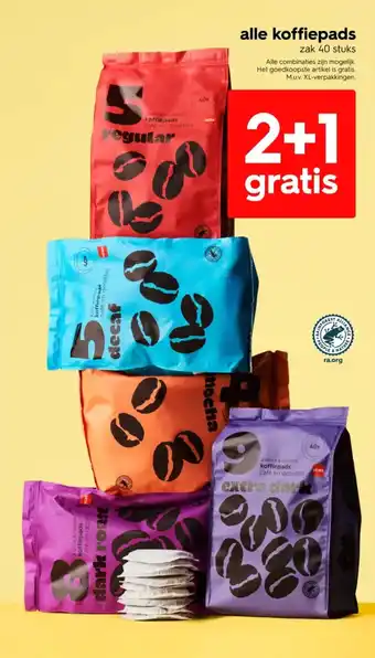 HEMA alle koffiepads aanbieding
