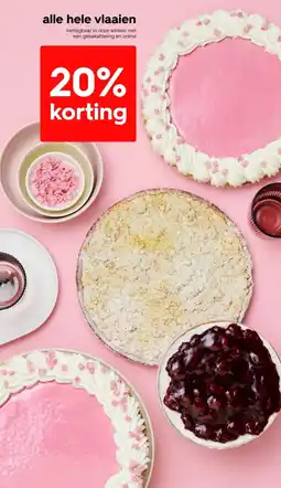 HEMA Alle hele vlaaien aanbieding