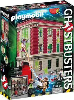 Bol.com PLAYMOBIL Ghostbusters Brandweerkazerne - 9219 aanbieding