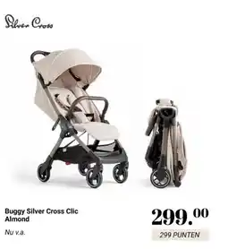 Van Asten BabySuperstore Buggy Silver Cross Clic Almond aanbieding