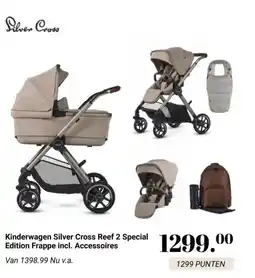 Van Asten BabySuperstore Kinderwagen Silver Cross Reef 2 Special Edition Frappe incl. Accessoires aanbieding