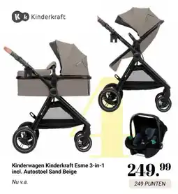 Van Asten BabySuperstore Kinderwagen Kinderkraft Esme 3-in-1 aanbieding