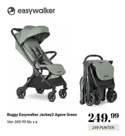 Van Asten BabySuperstore Buggy Easywalker Jackey2 Agave Green aanbieding