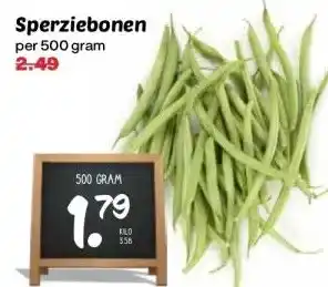 MCD Supermarkt Sperziebonen aanbieding