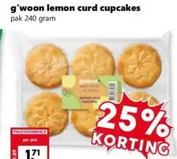 CoopCompact g'woon lemon curd cupcakes aanbieding