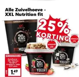 Coop Alle Zuivelhoeve - XXL Nutrition fit aanbieding