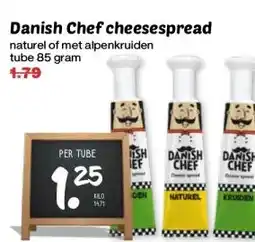 Coop Danish Chef cheesespread aanbieding