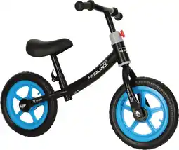 Bol.com Trike FIX Balance loopfiets - Zwart & blauw - 1.8 kg - Max 35 kg aanbieding