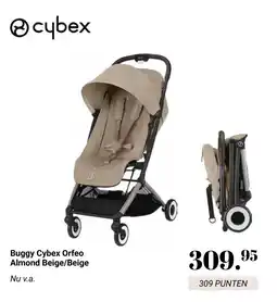 Van Asten BabySuperstore Buggy Cybex Orfeo Almond Beige/Beige aanbieding