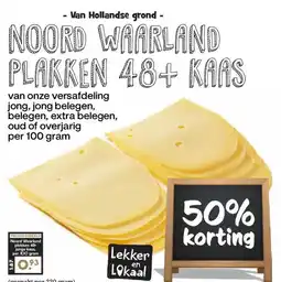 Boon`s Markt NOORD WAARLAND PLAKKEN 48+ KAAS aanbieding
