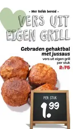 Boon`s Markt Gebraden gehaktbal met jussaus aanbieding