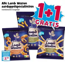 Boon`s Markt Alle Lamb Weston aardappelspecialiteiten aanbieding