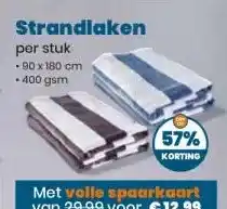 Boon`s Markt Strandlaken aanbieding