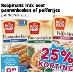 Boon`s Markt Koopmans mix voor pannenkoeken of poffertjes aanbieding