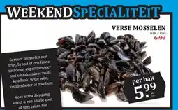 Boon`s Markt VERSE MOSSELEN aanbieding