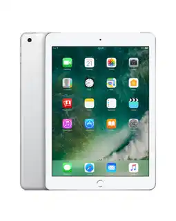 Bol.com Apple iPad (2017) - 9.7 inch - WiFi + Cellular (4G) - 128GB - Zilver aanbieding