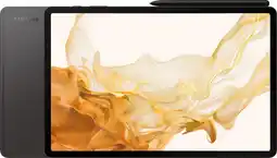 Bol.com Samsung Galaxy Tab S8 - WiFi + 5G - 128GB - Graphite aanbieding
