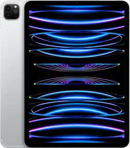 Bol.com Apple iPad Pro (2022) - 12.9 inch - WiFi + 5G - 1TB - Zilver - 6e generatie aanbieding