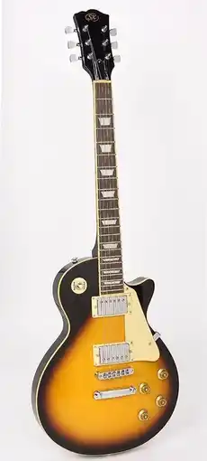 Bol.com Elektrische gitaar SX EE3-VS Les Pauls Studio Style Sunburst aanbieding