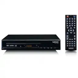 Expert Lenco DVD-120BK DVD speler Zwart aanbieding