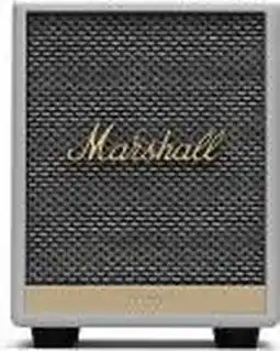 Bol.com Marshall Uxbridge - Bluetooth Speaker - Google Assistant - Wit aanbieding