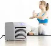 Bol.com Mini airco -Aircooler - Airco - Luchtbevochtiger - Ventilator - Tafel Ventilator aanbieding