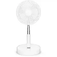 Bol.com Trebs 99380 - Draagbare Tafel- en Statiefventilator - 20 cm - Wit aanbieding