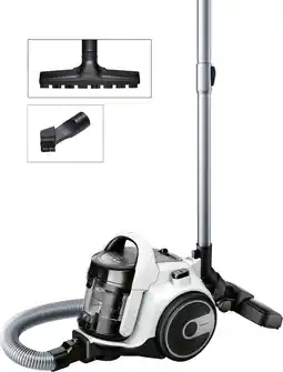 Bol.com Bosch BGS05A222 Serie 2 - Stofzuiger zonder zak - Wit aanbieding