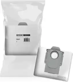 Bol.com SQOON - stofzuigerzakken geschikt voor Xiaomi Roborock Q5+, Q7+ en Q7+ Max - 3 stuks aanbieding