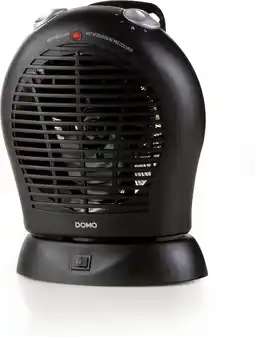 Bol.com DOMO DO7324F Elektrische Kachel - Verwarming - Warmeluchtblazer - Vrijstaand model - 2000W aanbieding