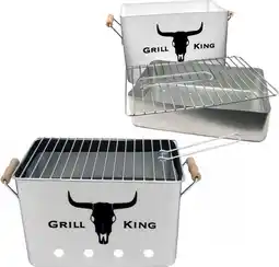Bol.com Grill King BBQ - Houtskool barbecue - Retro model aanbieding
