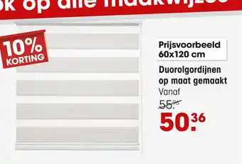 Kwantum Duorolgordijnen op maat gemaakt aanbieding