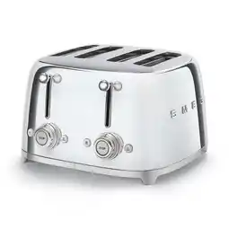 Expert Smeg TSF03SSEU Broodrooster Grijs aanbieding