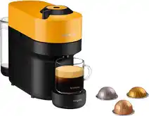 MediaMarkt Magimix Nespresso Vertuo Pop - Capsulemachine Met Pad- Of Capsulesysteem Geel aanbieding