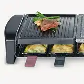 Expert Severin RG9645 Steengrill Zwart aanbieding