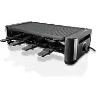 MediaMarkt Koenic Kra 81421 Gourmet Met Grillplaat Zwart aanbieding