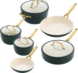 Coolblue GreenPan Padova pannenset 10-delig Dennengroen aanbieding