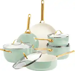 Coolblue GreenPan Padova pannenset 10-delig Mint Green aanbieding