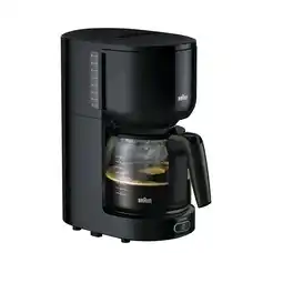 Expert Braun KF3100 BK PurEase Koffiefilter apparaat Zwart aanbieding