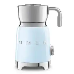 Expert Smeg MFF11PBEU Melkopschuimer Blauw aanbieding