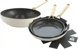 Coolblue BK Sublime Koekenpannenset 24 + 28 cm + Wokpan 28 cm aanbieding