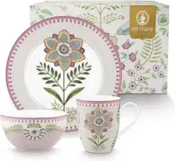 Wehkamp Pip Studio Lily & Lotus ontbijtset (3-delig) aanbieding